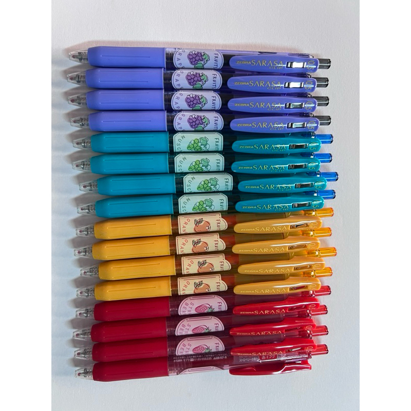 

Zebra Pulpen Sarasa LIMITED EDITION Fruity Scent