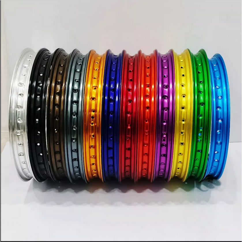 (RING 18 BESAR) VELG / LINGKAR / ALLOY / RIMS TITANS KILAT GLOSSY RING 18 SIZE : 250 300 350 ORIGINA