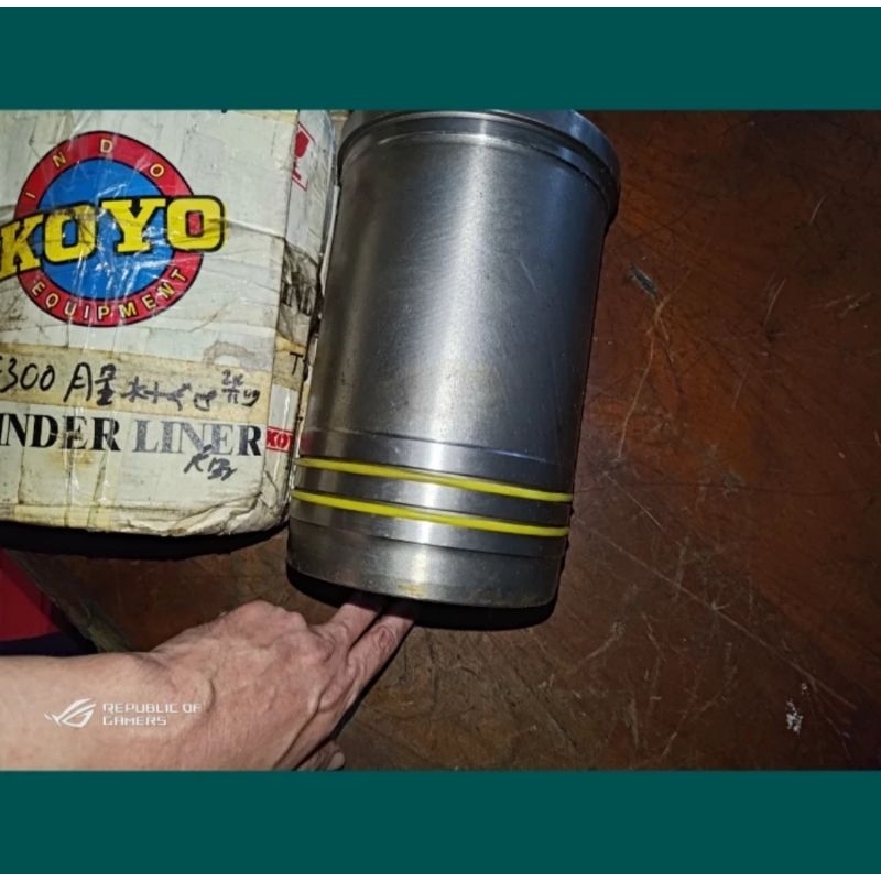 boring/cylinder liner yanmar TF300 with o-ring liner(karet liner)
