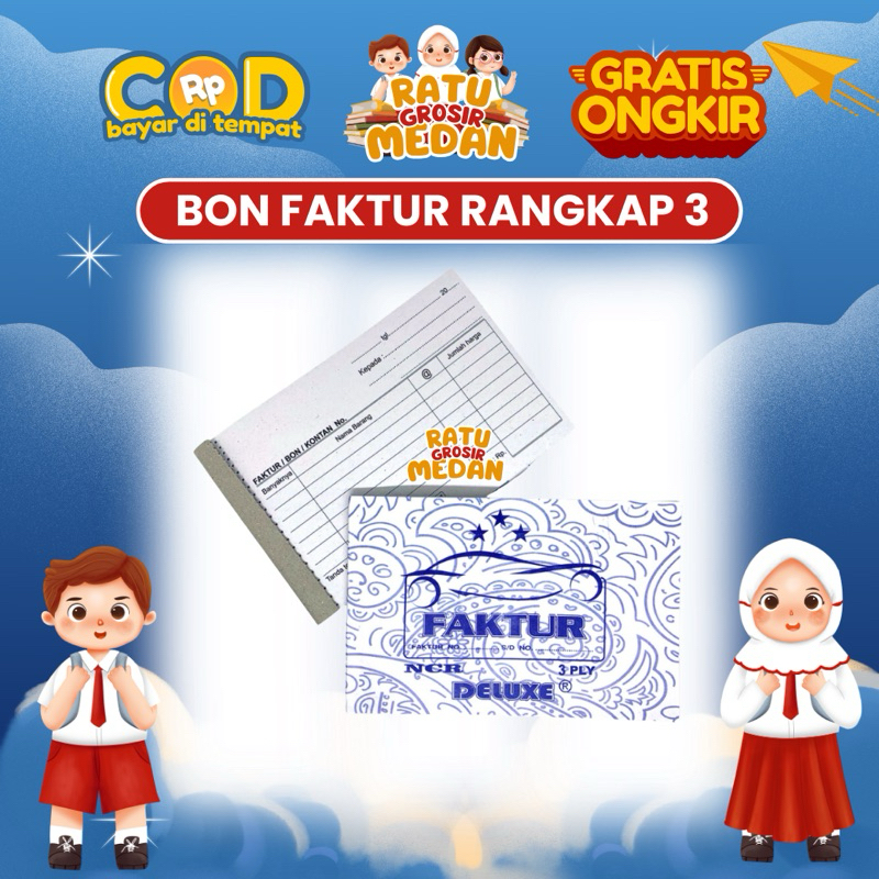 

BON FAKTUR NCR RANGKAP 3 KECIL BAGUS