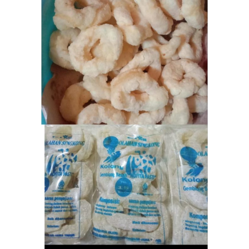 

Kolong Gemblong Singkong Kolong Mentah Khas Pacitan