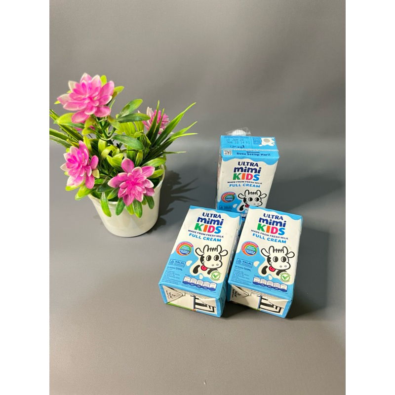 

(READY STOK)Susu Uht ultra mimi kids 125Ml-Rasa full cream