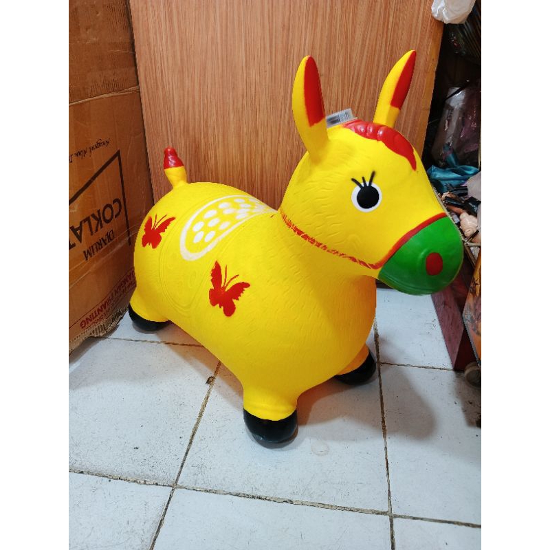 Kuda karet animal kuda karet mainan anak anak