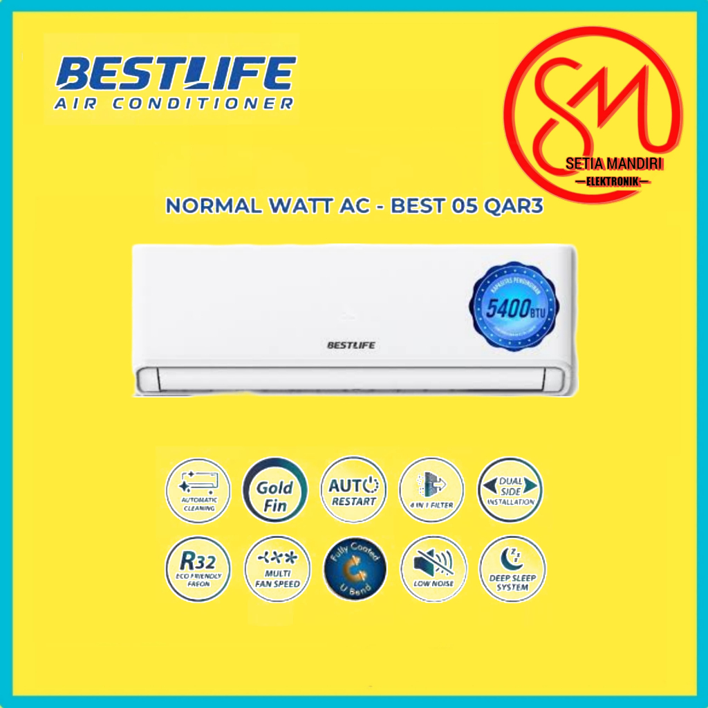 BESTLIFE AC Split 0.5 1 PK BEST 05QAR3 09QAR3 1/2 PK 0.5PK 1PK