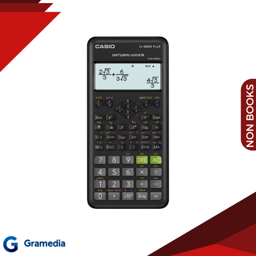 

Gramedia Medan - JAYA UTAMA Casio FX 350 ES PLUS II
