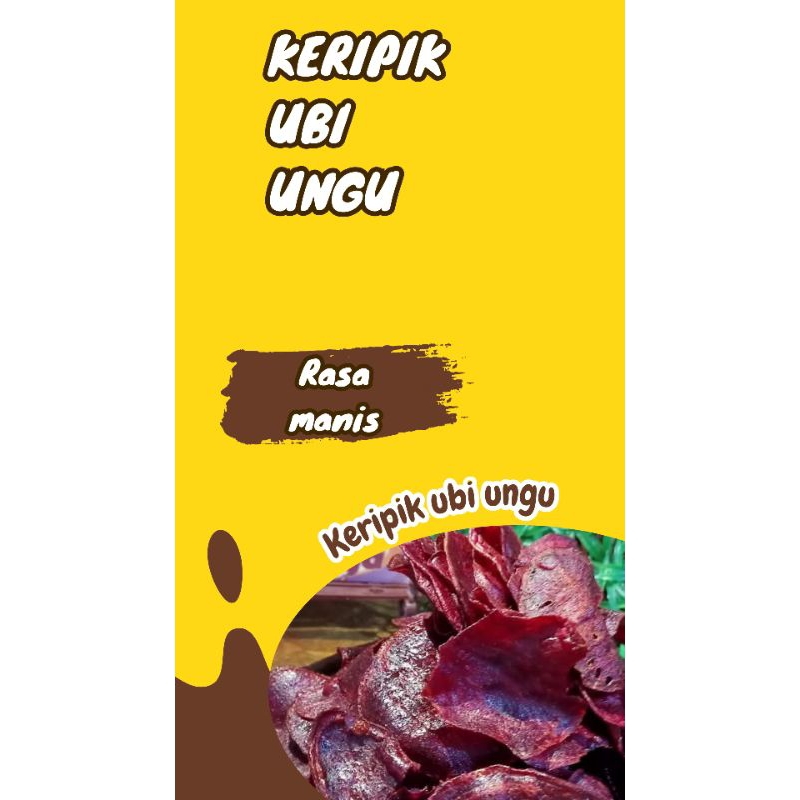 

keripik ubi ungu