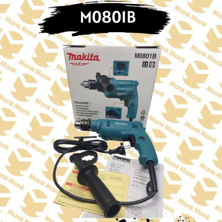 Bor Beton Makita (M0801B) Bor Besi Makita Bor Kayu Makita Mesin Bor Makita Original