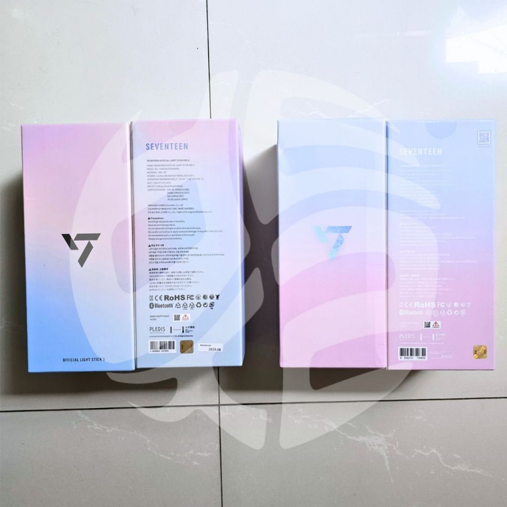 [READY] Seventeen Official Lightstick Versi 3 Hitam / 10th Anniversary Version Carat Bong Weverse Sh