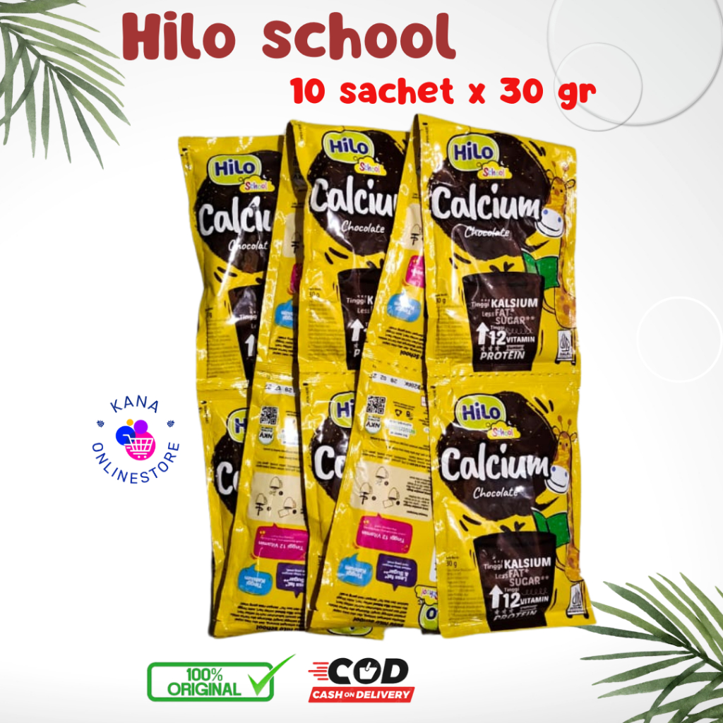 

Hilo School Calcium Chocolate 10 Sachet x 30gr