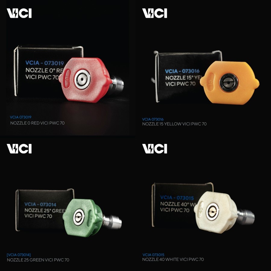 Spare Part Noozle Vici PWC 70 Jet Cleaner Cuci AC Ujung Semprot / Vici Nozzle Jet Cleaner PWC 70
