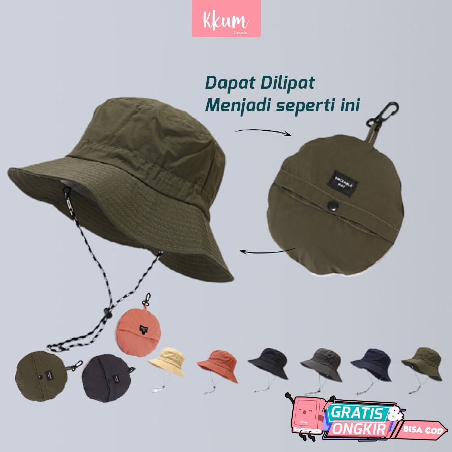 Bucket Hat / Topi Bucket Rimba / Rimba Hat / Topi Hiking / Topi Hutan