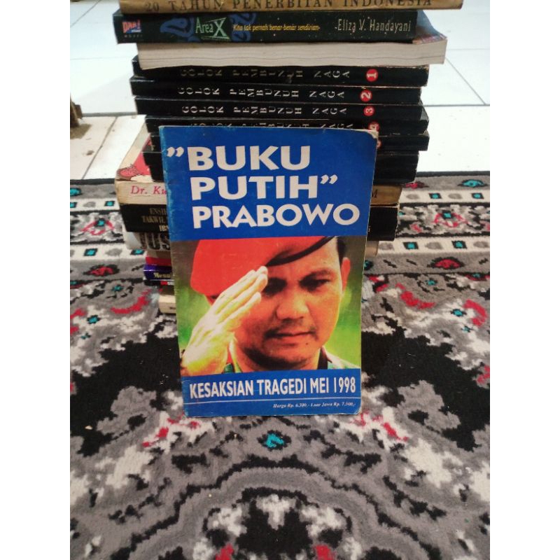 Buku Putih Prabowo kesaksian tragedi Mei 1998