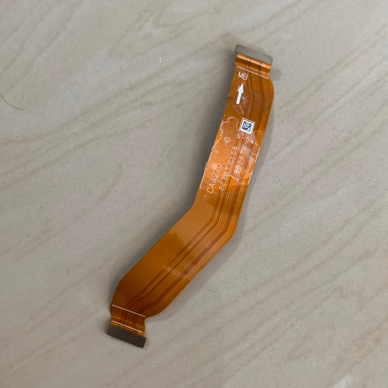 flexible penghubung mesin dengan papan konektor charge pcb cas oppo a77s cph2473 original ori copota