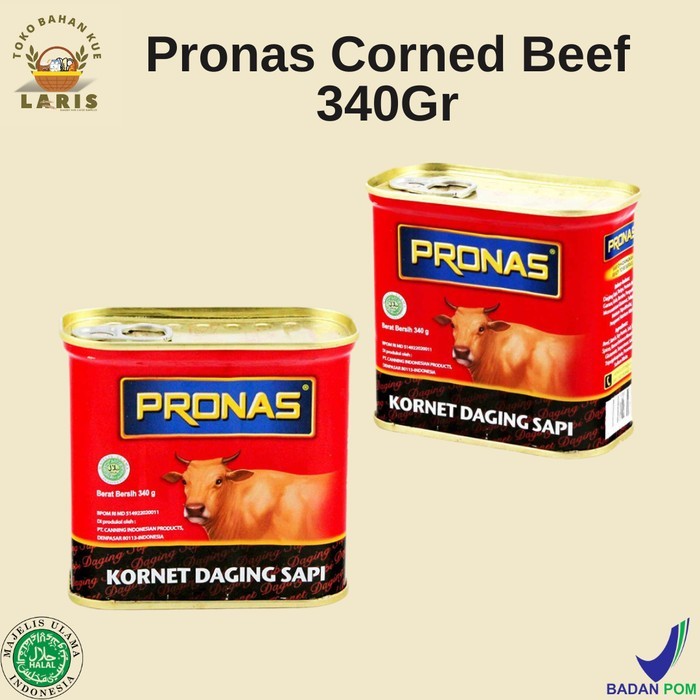 

PRONAS CORNED BEEF 340 GRAM