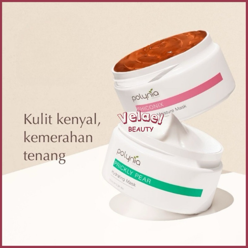POLYNIA | Shiconix Soothing + Prickly Pear Face Mask / Polynia
