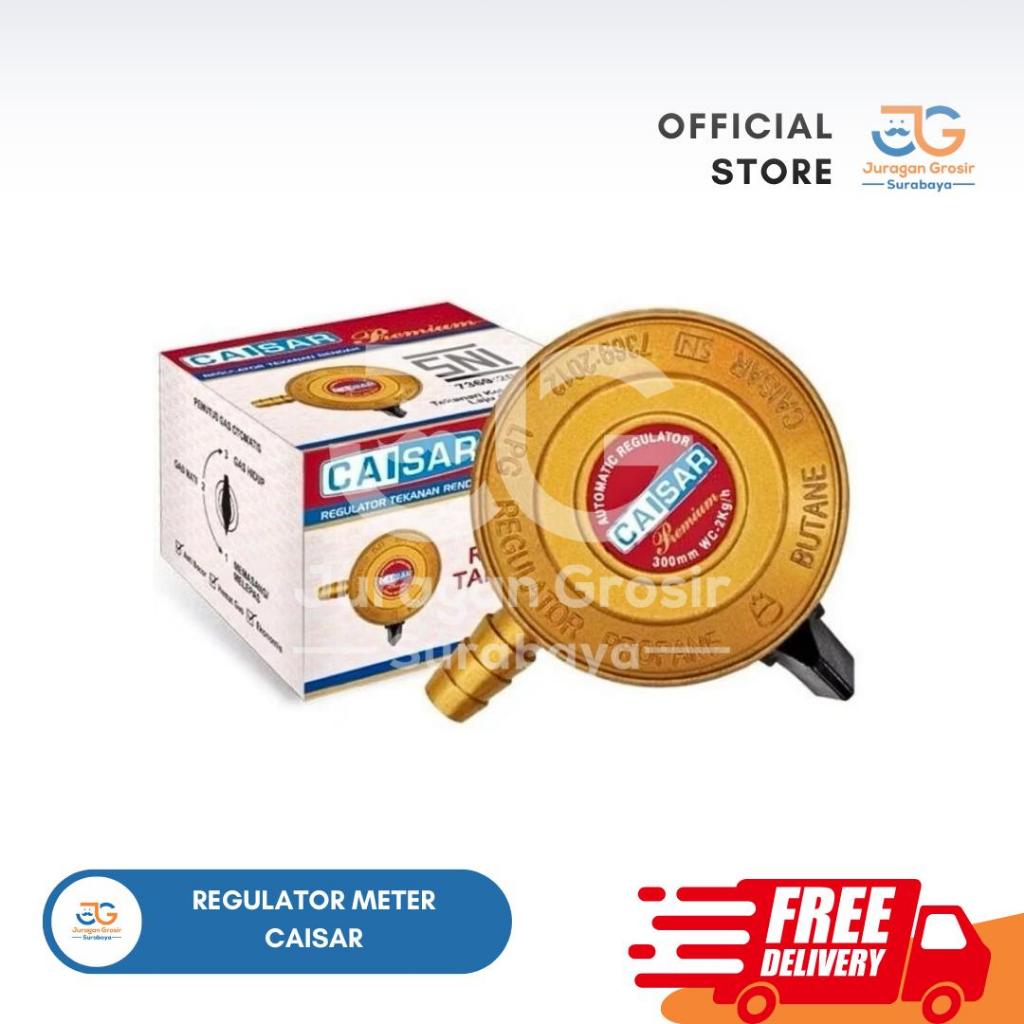 (JGS) Regulator + Meter Gas LPG Caisar Premium