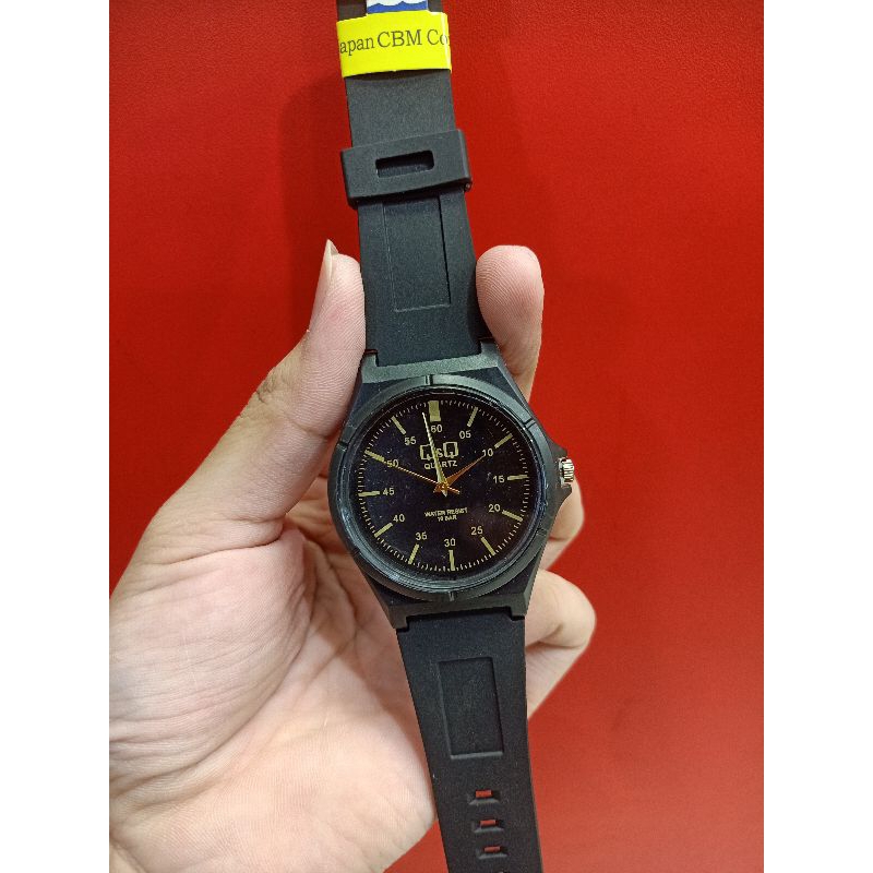 Jam Tangan Q&O Jarum Strap Rubber
