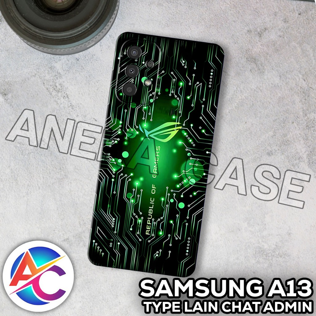 AC35/Case Samsung A13/Motif ROG/softcase Samsung A13/casing Samsung A13/silikon Samsung A13