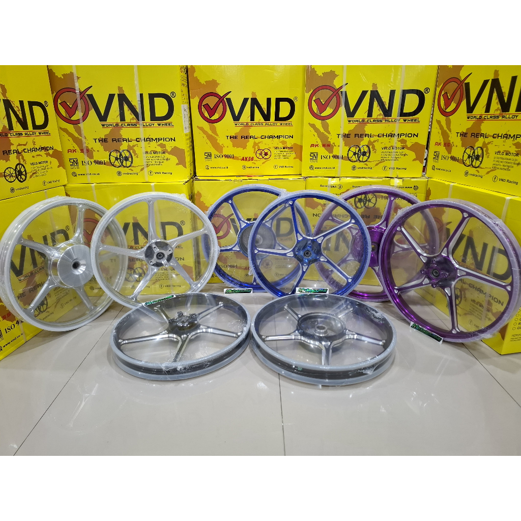 VELG VND AK 55 BEAT VARIO 110 SCOOPY SPACY VARIO 125 /150 RING 17 Vnd Racing