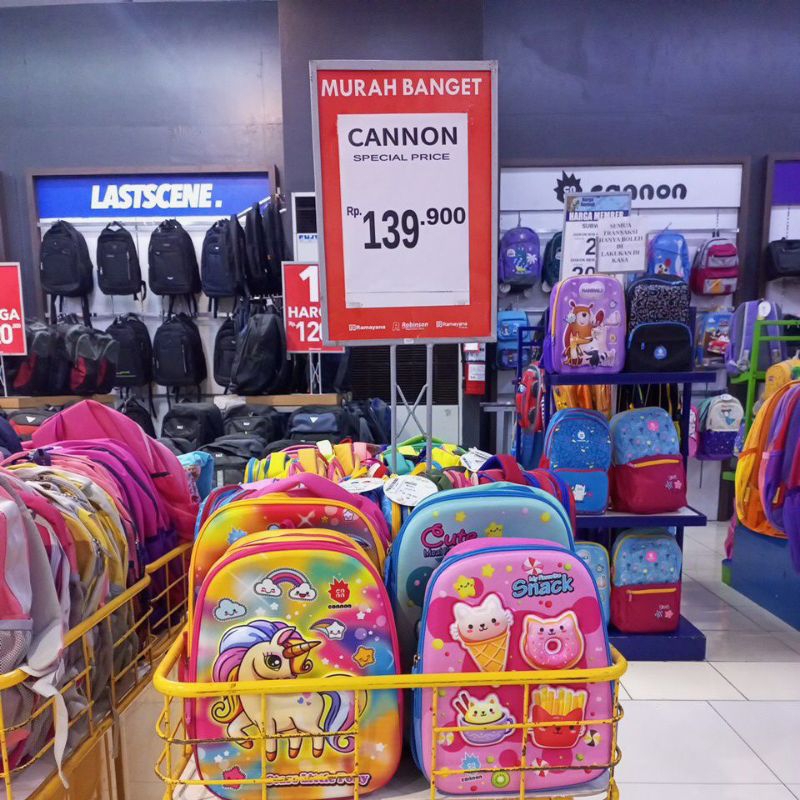 CANNON TAS karakter anak