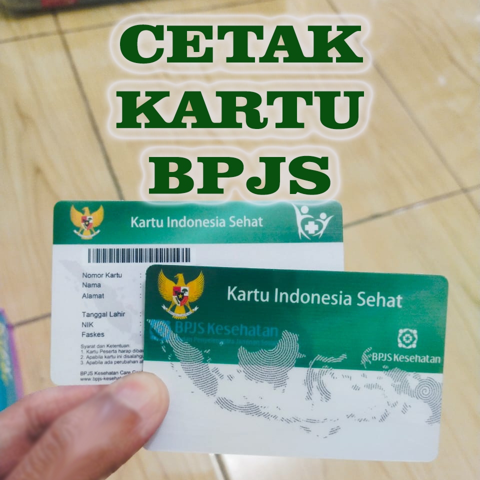 

CETAK KARTU BPJS, MURAH !!! Bisa juga KTA, id card, dll.