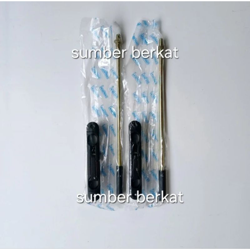 Grendel tanam flustbolt pintu aluminium dekson 508 hitam  / flustbolt pintu aluminium dekson 508 hit