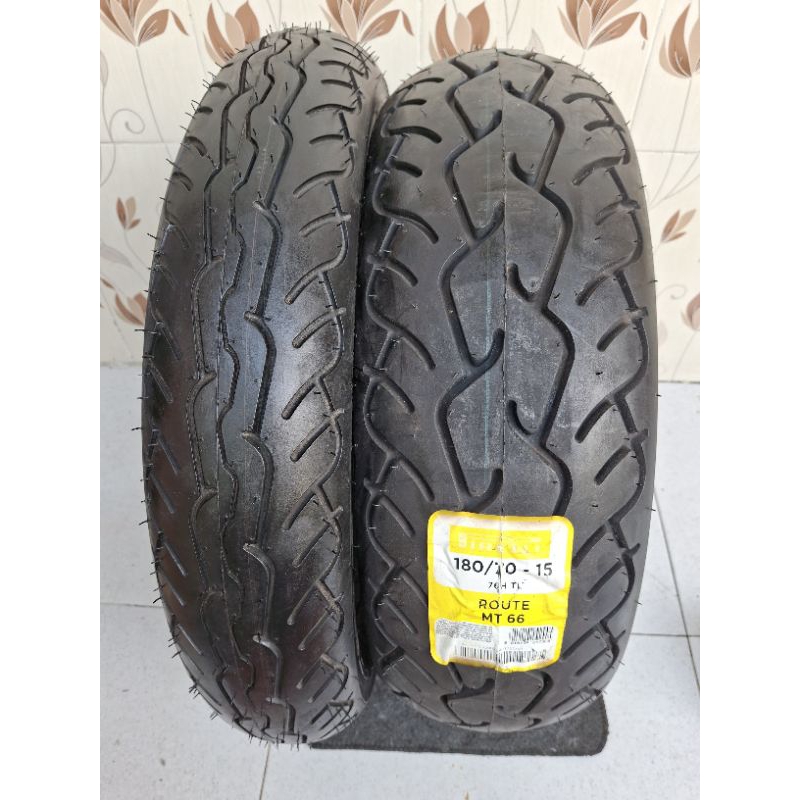 ban honda shaddow 120/90 ring 18 dan 180/70 ring 15 pirelli baru 