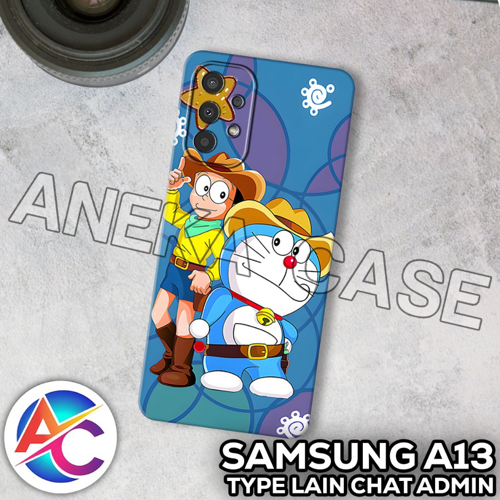 AC58/Case Samsung A13/Motif DORAEMON/softcase Samsung A13/casing Samsung A13/silikon Samsung A13