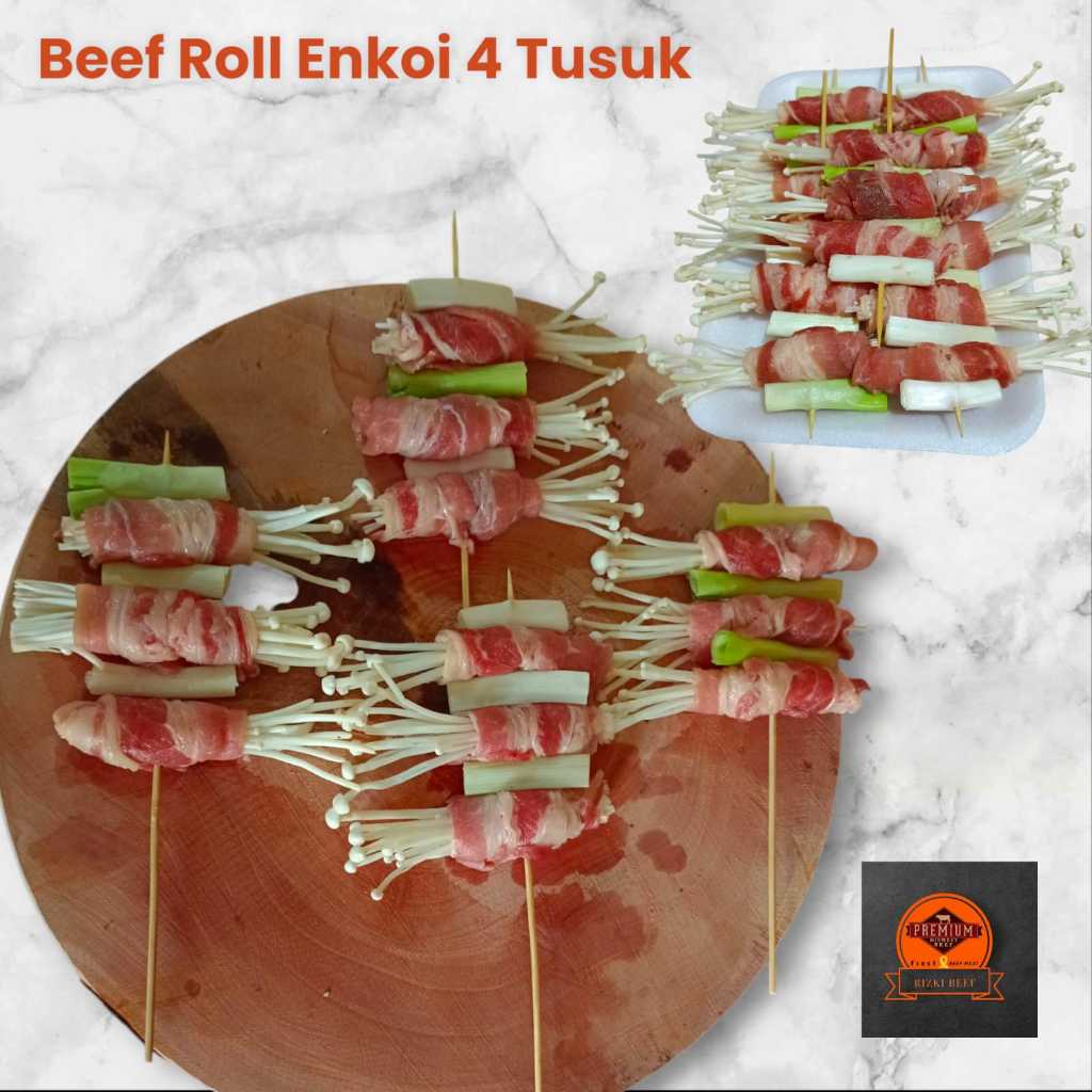 

Beef Roll Enoki 1pcs 4 Tusuk 100%Original(HALAL)