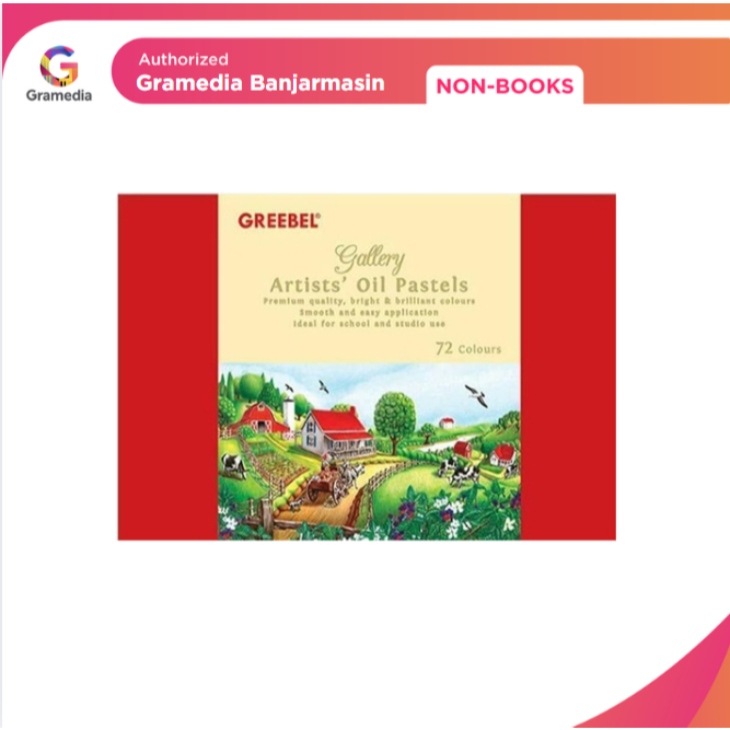 

Crayon / Kerayon ARTIST Greebel 72 Warna Oil Pastel / Greebel Artist Oil Pastel