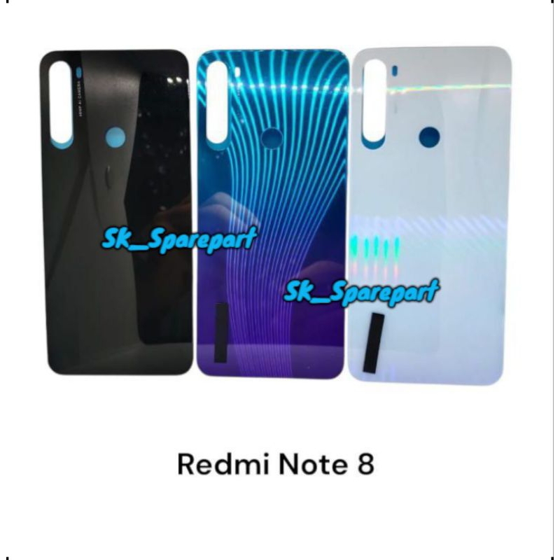BACKDOR XIAOMI REDMI NOTE 8 BACK CASING REDMI NOTE 8 TUTUPAN BATERAI
