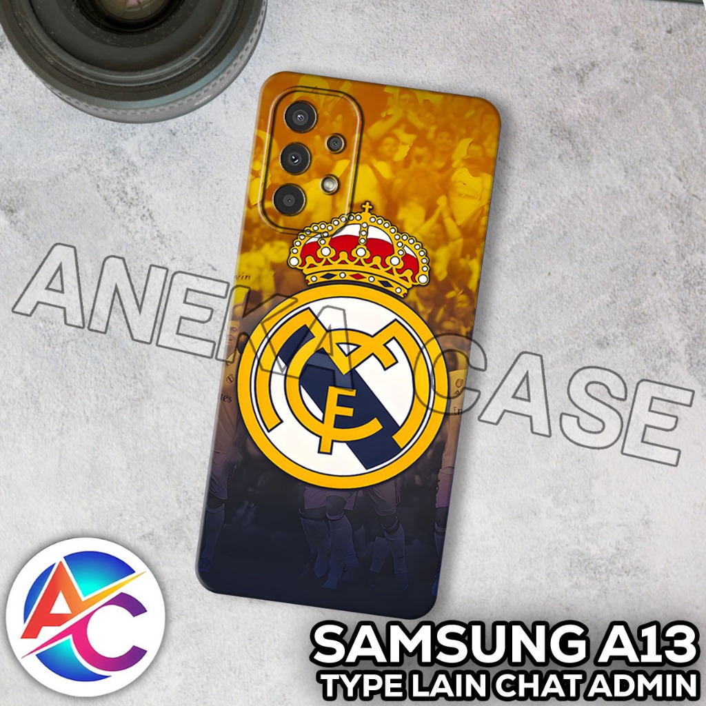 AC65/Case Samsung A13/Motif BOLA/softcase Samsung A13/casing Samsung A13/silikon Samsung A13