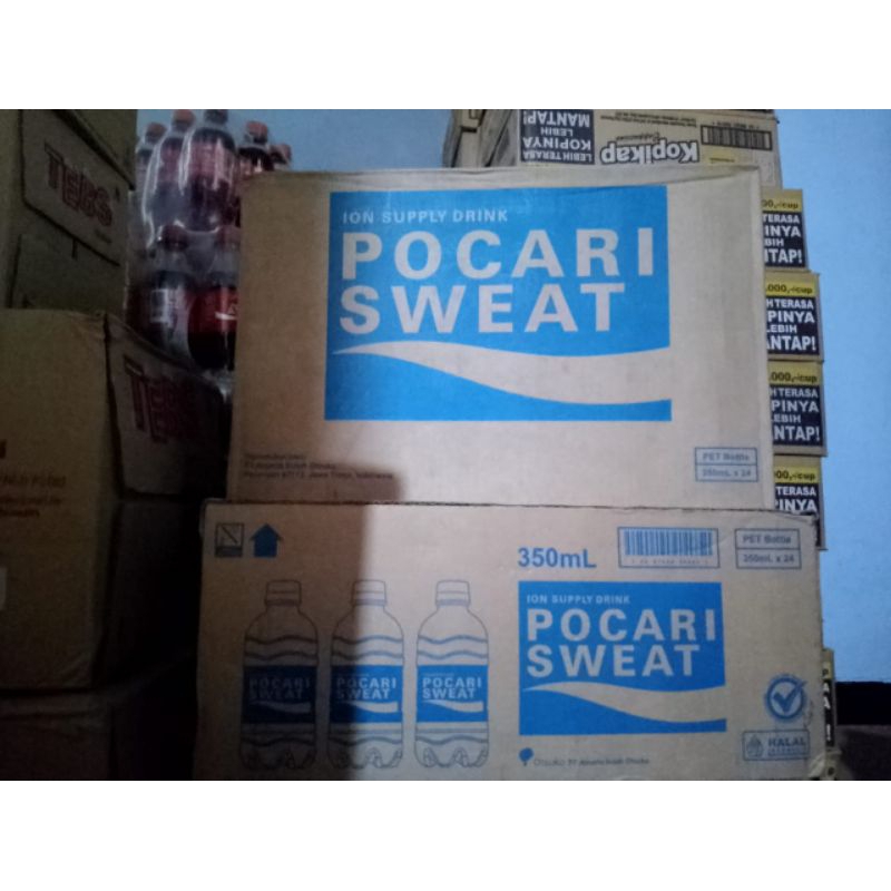 

pocari sweat 350 ml satu karton( 24 botol)