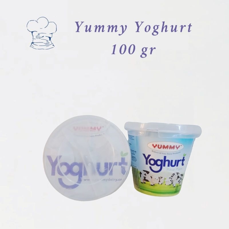 

Yummy Yoghurt Tanpa Rasa / Plain 100gr
