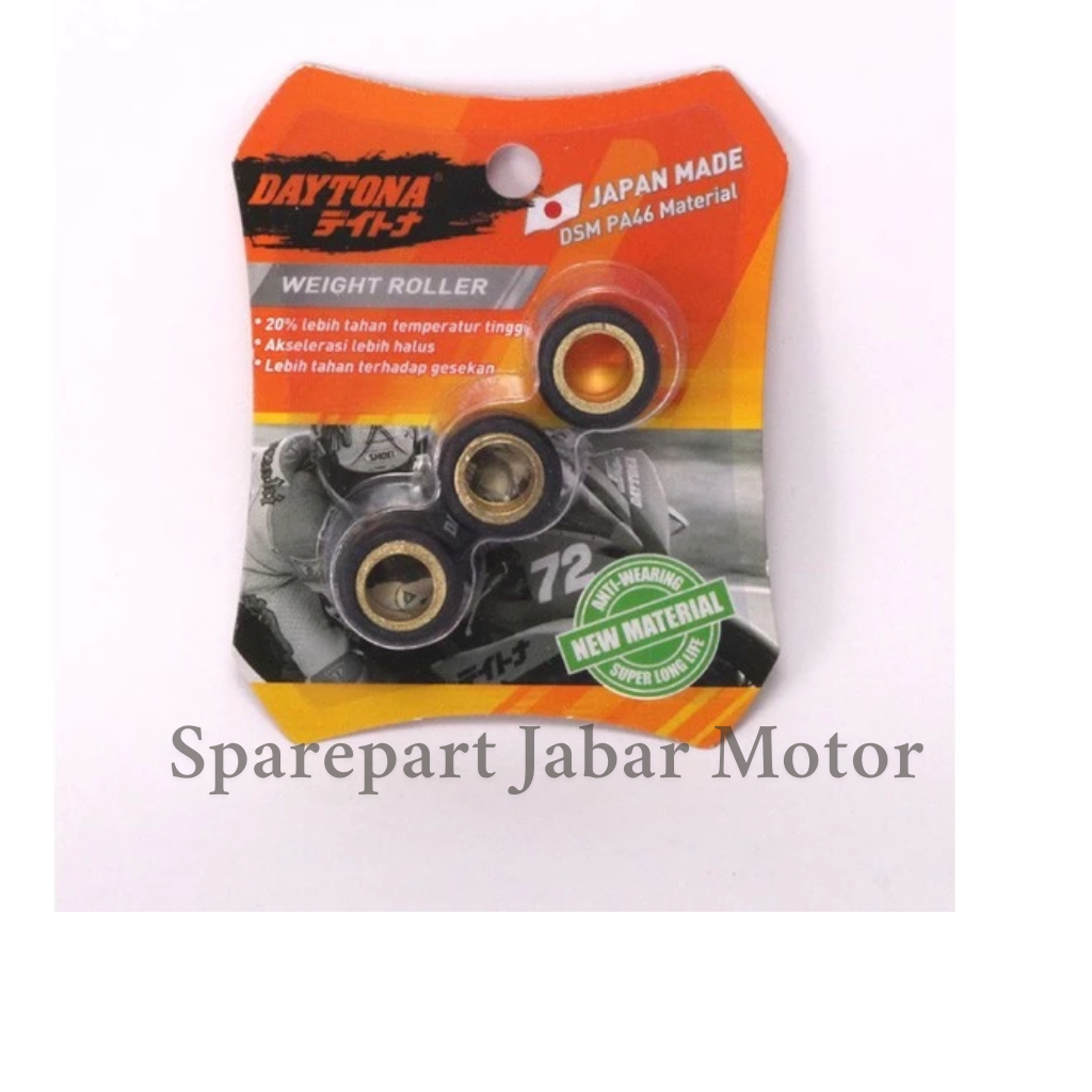 ROLER ROLLER CVT DAYTONA BEAT FI, SCOOPY FI, VARIO 110, NEW, ESP, 9gr,11gr,12gr,13GRAM