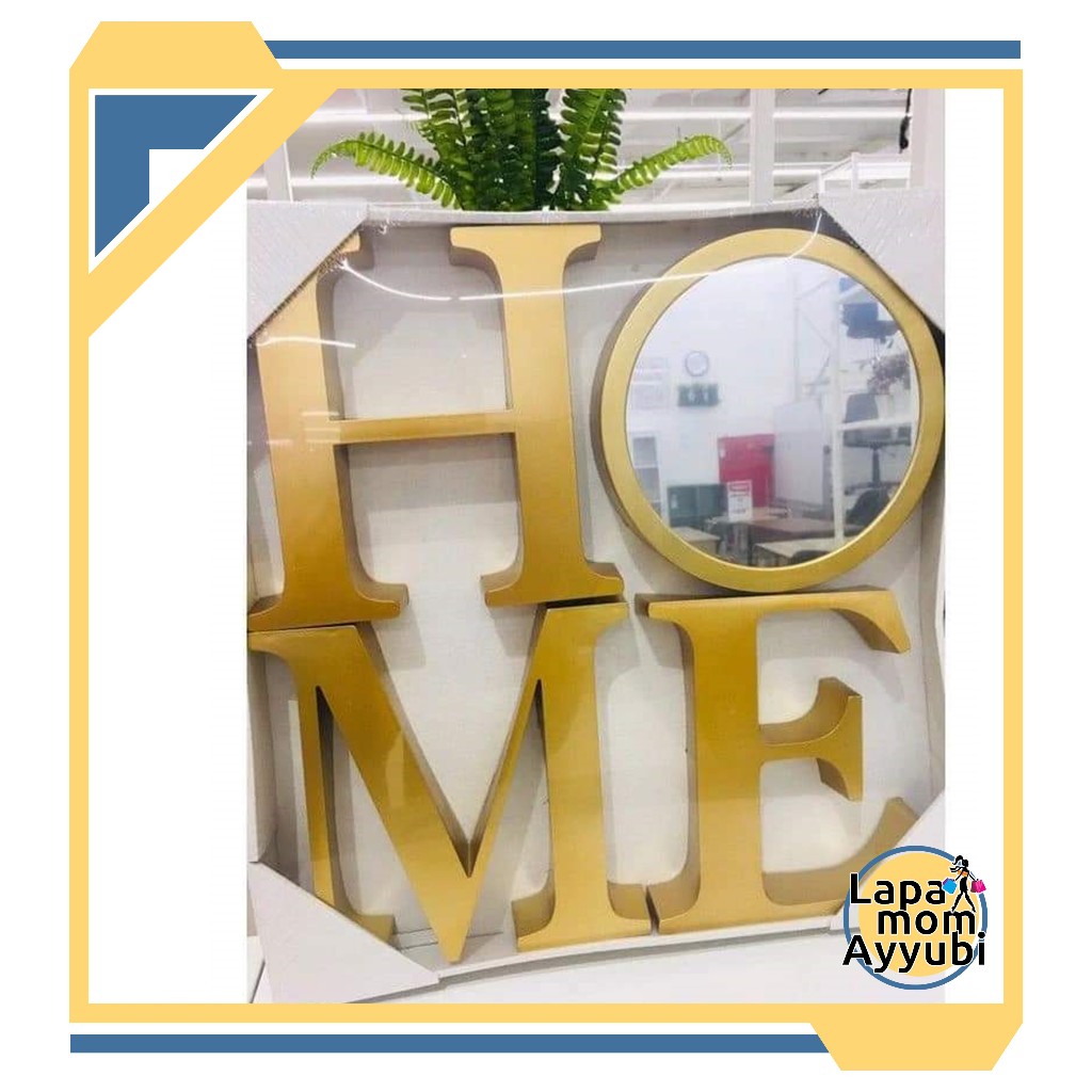 CERMIN HIASAN DINDING HOME INFORMA MURAH/ MINIMALIS