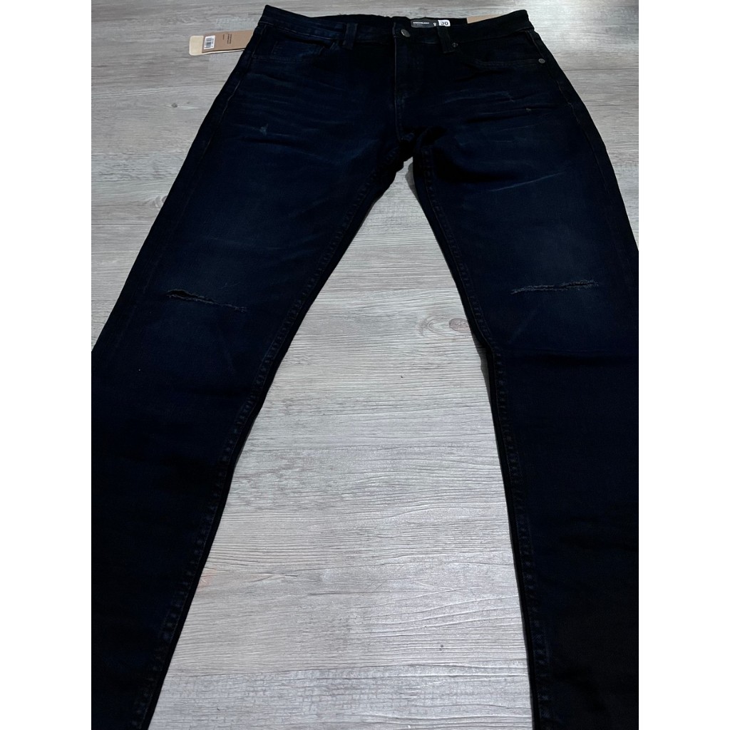 Celana Jeans Ariel Noah Original Warna Hitam Size 30
