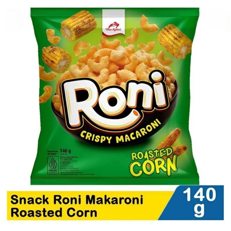 

Dua Kelinci Snack Roni Makaroni Roasted Corn 140g