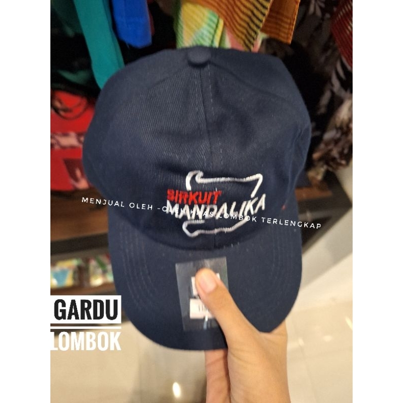 Topi Serkuit Mandalika premium Lombok NTB oleh-oleh Lombok
