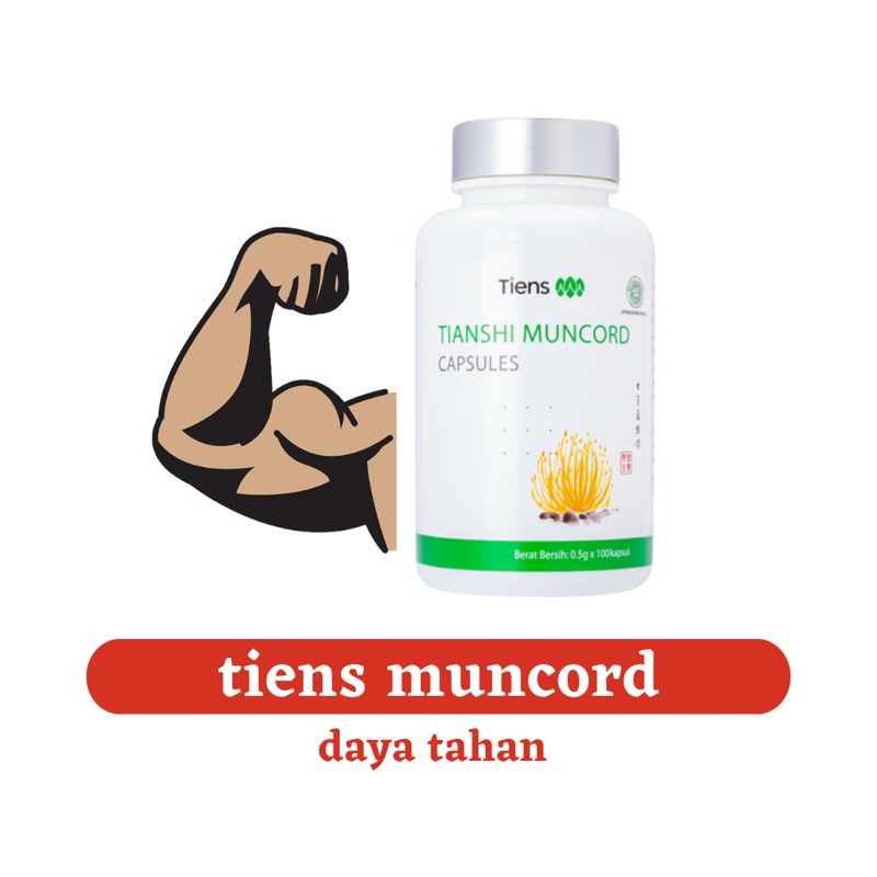 Tiens - Muncord Tiens 50 Kapsul Stamina Pria Tahan Lama Original