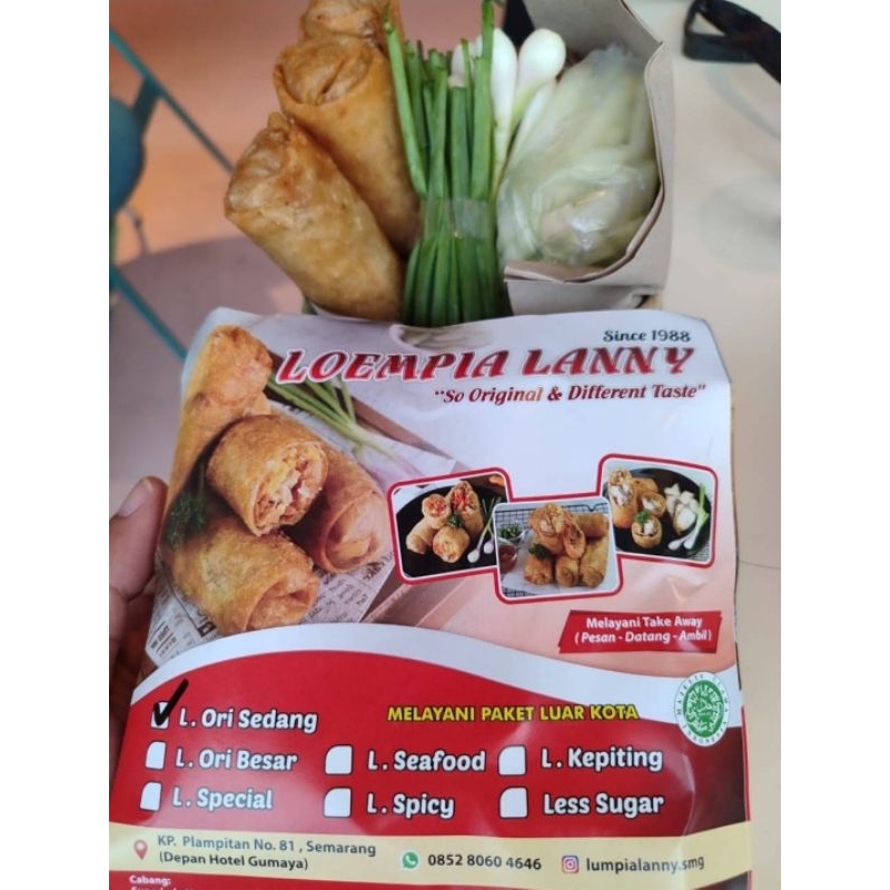 

Lumpia Lanny Semarang | Oleh-oleh Semarang Lunpia Goreng / Frozen