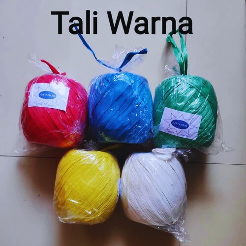 

Tali Rafia Warna-warni | Tali Warna, Tali Ikat