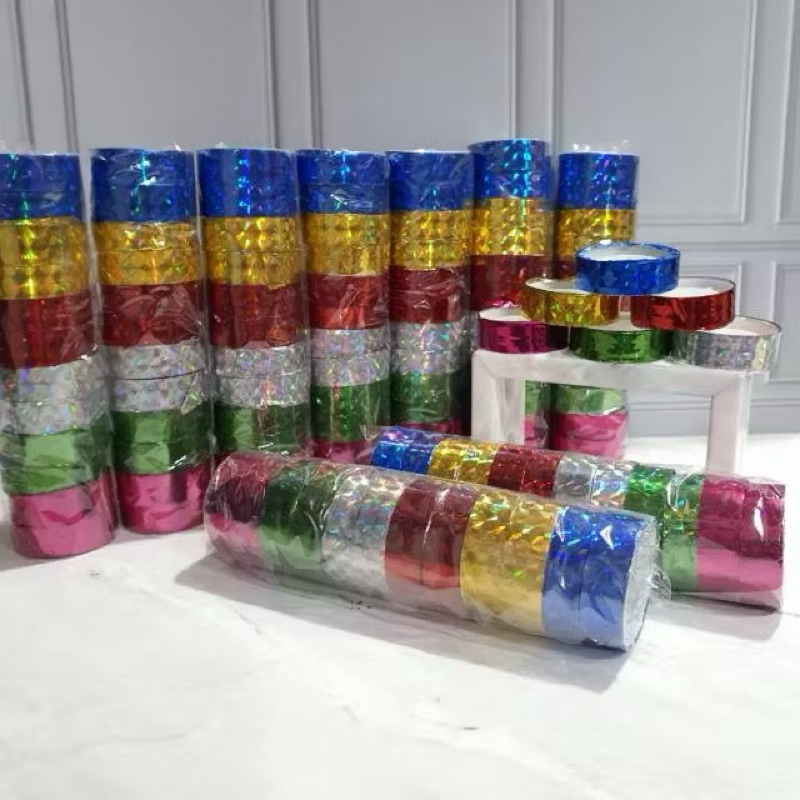 

(Koleksi Kk) Isolasi hologram/solasi hologram/solatif/1 slop isi 12pcs