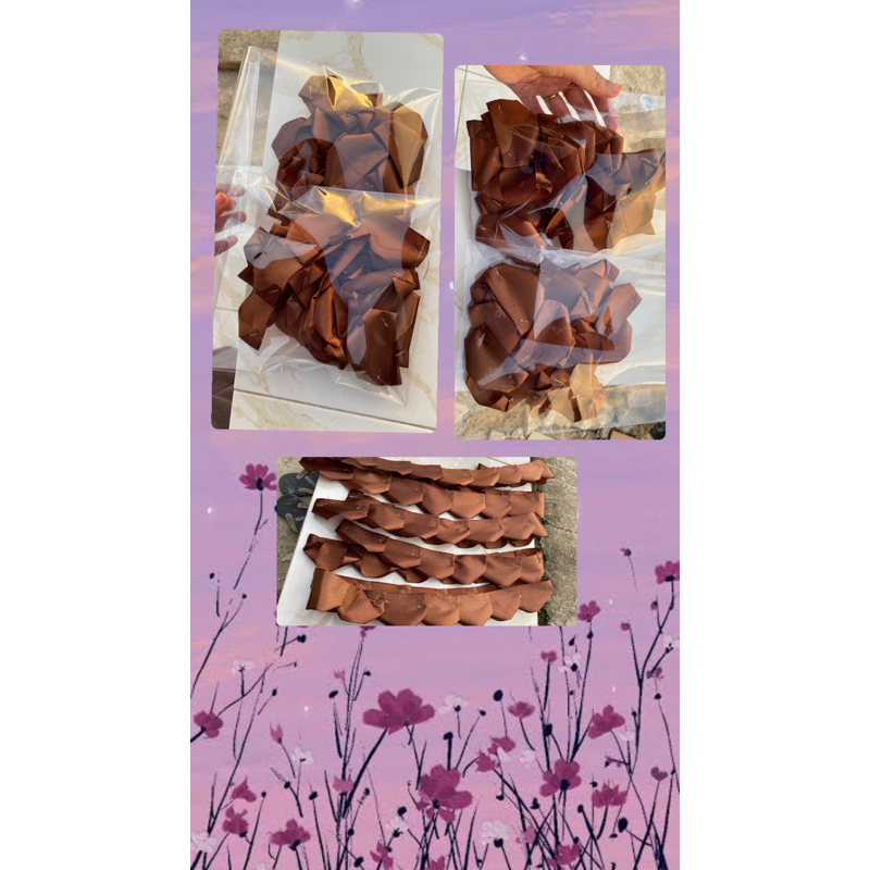 

pita satin potong untuk bunga buket praktis