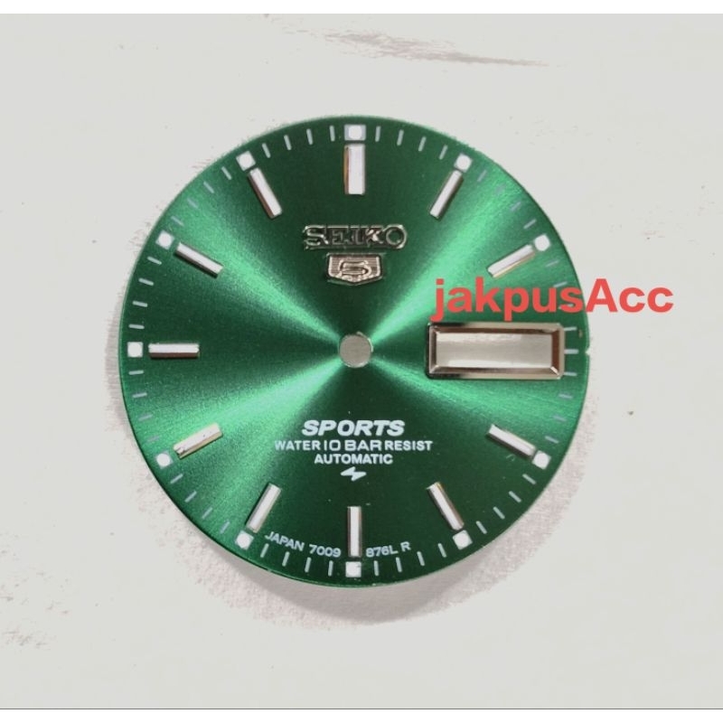 SEIKO 5 Dial Jam tangan Plat Seiko 7009