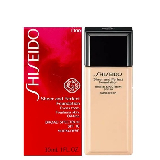 SHISEIDO SHEER AND PERFECT FOUNDATION