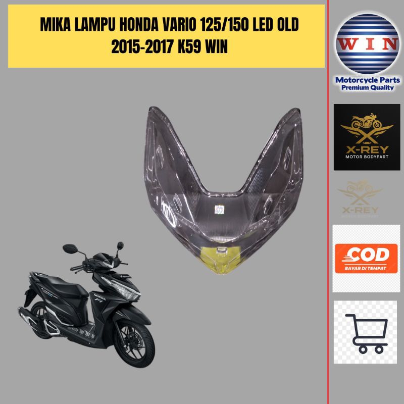 Mika Lampu Honda Vario 125 150 2015 2016 2017 LED OLD | Mika headlamp Vario ESP 2015 2016 2017 LED O