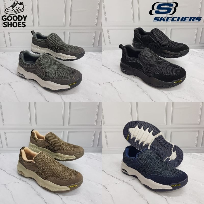 SKECHERS  ARCH FIT GOODYEAR  - SEPATU SKECHERS ARCH FIT  GOODYEAR - SEPATU SKECHERS MEN'S TRAIL RUNN