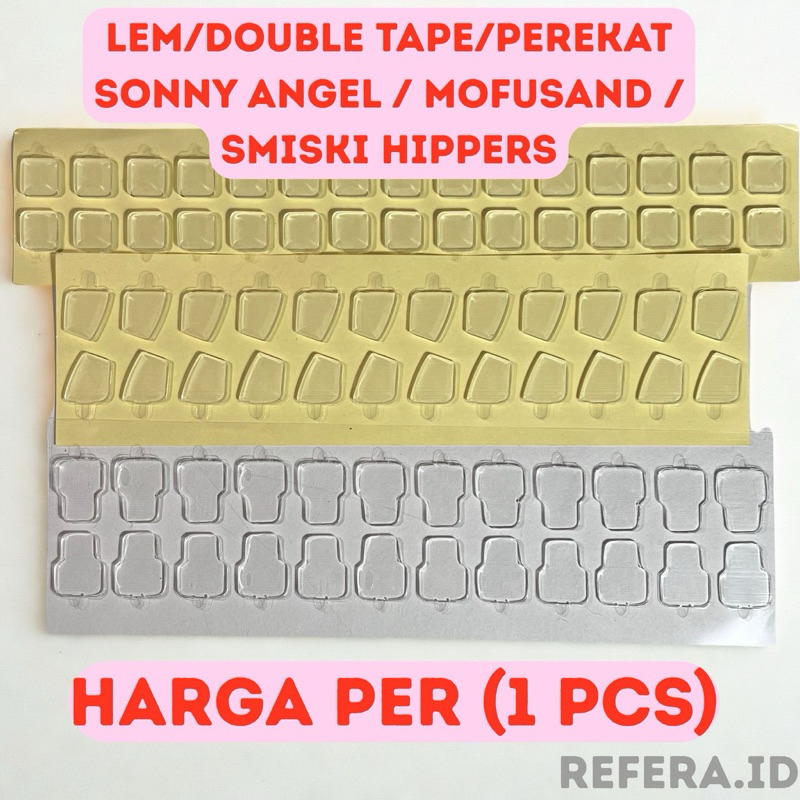 

‼️HARGA 1 PCS‼️ HANYA LEM‼️ Sonny Angel Hippers Adhesive Tape Refill Lem Mofusand Animal Dreaming Harvest Smiski Songel Nano New