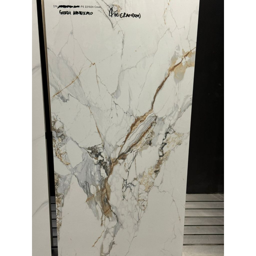 Granite Glossy 60x120 Amadeo Golden Arabescato | Granite Murah Palembang
